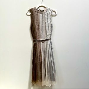 Vintage Prada Silk Midi Dress Size 40